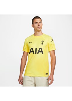 Męska koszulka piłkarska Nike Dri-FIT Tottenham Hotspur Stadium Goalkeeper 2022/23 - Żółty ze sklepu Nike poland w kategorii T-shirty męskie - zdjęcie 161521958