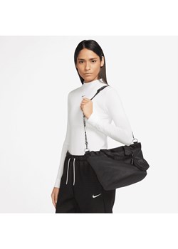Damska torba sportowa Nike Sportswear Futura Luxe (10 l) - Czerń ze sklepu Nike poland w kategorii Torby Shopper bag - zdjęcie 161522007