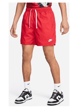 Męskie swobodne spodenki z tkaniny z podszewką Nike Sportswear Sport Essentials - Czerwony ze sklepu Nike poland w kategorii Spodenki męskie - zdjęcie 161522167