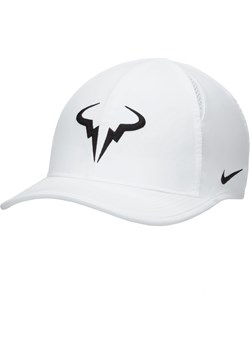 Czapka o nieusztywnianej konstrukcji Rafa Nike Dri-FIT Club - Biel ze sklepu Nike poland w kategorii Czapki z daszkiem męskie - zdjęcie 161522185