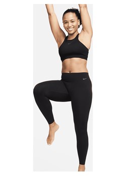 Damskie legginsy 7/8 ze średnim stanem zapewniające delikatne wsparcie Nike Zenvy - Czerń ze sklepu Nike poland w kategorii Spodnie damskie - zdjęcie 161522318