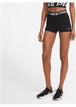 Spodenki damskie Nike Pro 8 cm - Czerń ze sklepu Nike poland w kategorii Szorty - zdjęcie 161522787