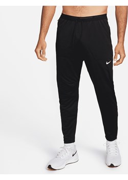 Męskie spodnie do biegania z dzianiny Nike Phenom Dri-FIT - Czerń ze sklepu Nike poland w kategorii Spodnie męskie - zdjęcie 161523257