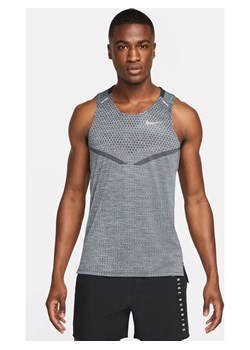 Męska koszulka bez rękawów do biegania Nike Dri-FIT ADV TechKnit Ultra - Czerń ze sklepu Nike poland w kategorii T-shirty męskie - zdjęcie 161523386