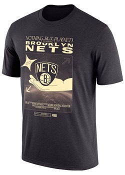 T-shirt męski Nike NBA Brooklyn Nets - Szary ze sklepu Nike poland w kategorii T-shirty męskie - zdjęcie 161523696