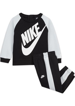 Zestaw bluza i spodnie dla niemowląt (12-24 M) Nike - Czerń ze sklepu Nike poland w kategorii Dresy chłopięce - zdjęcie 161523818