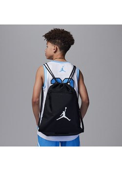 Worek gimnastyczny Jordan Sport (8,25 l) - Czerń ze sklepu Nike poland w kategorii Plecaki dla dzieci - zdjęcie 161523867