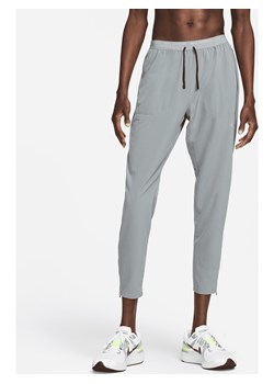 Męskie spodnie do biegania z tkaniny Nike Dri-FIT Phenom - Szary ze sklepu Nike poland w kategorii Spodnie męskie - zdjęcie 161523949