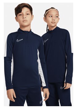 Treningowa koszulka piłkarska dla dużych dzieci Nike Dri-FIT Academy23 - Niebieski ze sklepu Nike poland w kategorii T-shirty chłopięce - zdjęcie 161524105