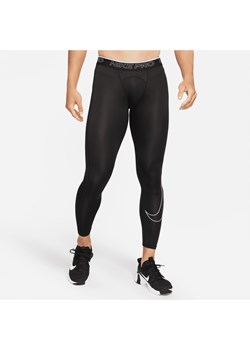 Legginsy męskie Nike Pro Dri-FIT - Czerń ze sklepu Nike poland w kategorii Spodnie męskie - zdjęcie 161524146