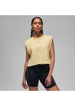 Damska koszulka bez rękawów Jordan Sport Essentials - Żółty ze sklepu Nike poland w kategorii Bluzki damskie - zdjęcie 161524176