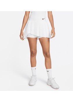 Damska plisowana spódnica tenisowa NikeCourt Dri-FIT Advantage - Biel ze sklepu Nike poland w kategorii Spódnice - zdjęcie 161524228