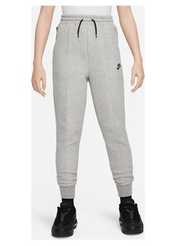 Joggery dla dużych dzieci (dziewcząt) Nike Sportswear Tech Fleece - Szary ze sklepu Nike poland w kategorii Spodnie dziewczęce - zdjęcie 161524717