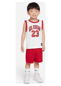 Zestaw koszulka bez rękawów i spodenki dla niemowląt Jordan (12–24 M) - Czerwony ze sklepu Nike poland w kategorii Komplety chłopięce - zdjęcie 161524845