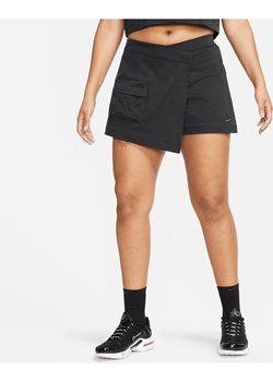 Spódnico-spodenki damskie z wysokim stanem Nike Sportswear Tech Pack - Czerń ze sklepu Nike poland w kategorii Szorty - zdjęcie 161525288