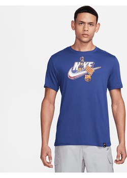 T-shirt męski Nike FC Barcelona - Niebieski ze sklepu Nike poland w kategorii T-shirty męskie - zdjęcie 161525557