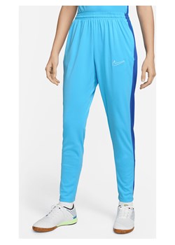 Damskie spodnie piłkarskie Nike Dri-FIT Academy - Niebieski ze sklepu Nike poland w kategorii Spodnie damskie - zdjęcie 161525759