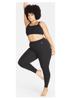Damskie legginsy o pełnej długości z wysokim stanem zapewniające delikatne wsparcie Nike Zenvy (duże rozmiary) - Czerń ze sklepu Nike poland w kategorii Spodnie damskie - zdjęcie 161525825
