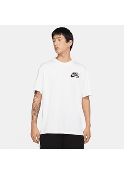 T-shirt do skateboardingu z logo Nike SB - Biel ze sklepu Nike poland w kategorii T-shirty męskie - zdjęcie 161525855