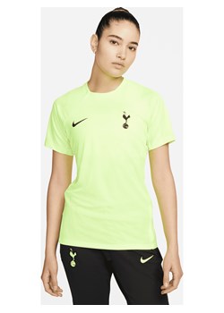 Damska koszulka piłkarska z krótkim rękawem Tottenham Hotspur Nike Dri-FIT - Żółty ze sklepu Nike poland w kategorii Bluzki damskie - zdjęcie 161526125