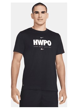 Męski T-shirt treningowy Nike Dri-FIT „HWPO” - Czerń ze sklepu Nike poland w kategorii T-shirty męskie - zdjęcie 161526166