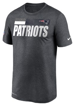 T-shirt męski Nike Legend Sideline (NFL Patriots) - Szary ze sklepu Nike poland w kategorii T-shirty męskie - zdjęcie 161526536