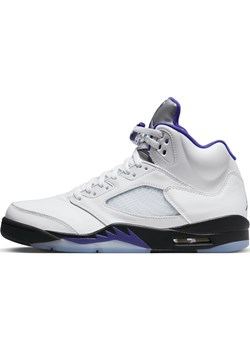 Buty męskie Air Jordan 5 Retro - Biel ze sklepu Nike poland w kategorii Buty sportowe męskie - zdjęcie 161526567