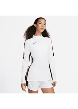 Damska treningowa koszulka piłkarska Nike Dri-FIT Academy - Biel ze sklepu Nike poland w kategorii Bluzki damskie - zdjęcie 161526727