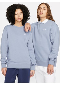 Bluza z dzianiny Nike Sportswear Club - Niebieski ze sklepu Nike poland w kategorii Bluzy męskie - zdjęcie 161526749