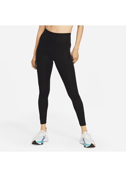 Damskie legginsy do biegania ze średnim stanem i kieszenią Nike Epic Fast - Czerń ze sklepu Nike poland w kategorii Spodnie damskie - zdjęcie 161527187