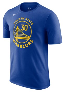 T-shirt męski NBA Nike Golden State Warriors - Niebieski ze sklepu Nike poland w kategorii T-shirty męskie - zdjęcie 161527279