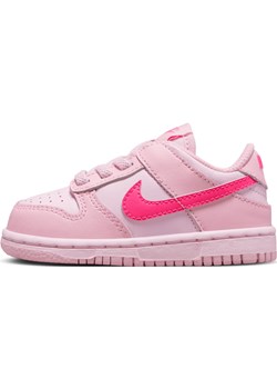 Buty dla niemowląt i maluchów Nike Dunk Low - Różowy ze sklepu Nike poland w kategorii Buty sportowe dziecięce - zdjęcie 161527339