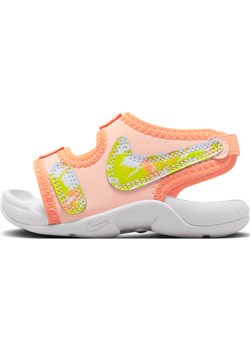 Sandały dla niemowląt i maluchów Nike Sunray Adjust 6 SE - Różowy ze sklepu Nike poland w kategorii Sandały dziecięce - zdjęcie 161527349