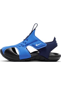 Sandały dla niemowląt i maluchów Nike Sunray Protect 2 - Niebieski ze sklepu Nike poland w kategorii Sandały dziecięce - zdjęcie 161527547
