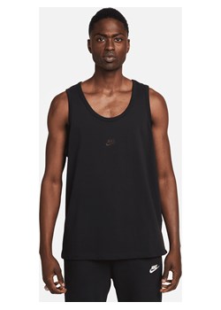 Męska koszulka bez rękawów Nike Sportswear Premium Essentials - Czerń ze sklepu Nike poland w kategorii T-shirty męskie - zdjęcie 161527576