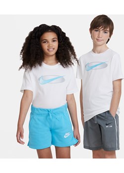 T-shirt dla dużych dzieci Nike Sportswear - Biel ze sklepu Nike poland w kategorii T-shirty chłopięce - zdjęcie 161527586