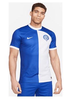 Męska koszulka piłkarska Nike Dri-FIT Atlético Madrid Stadium 2023/24 (wersja wyjazdowa) - Niebieski ze sklepu Nike poland w kategorii T-shirty męskie - zdjęcie 161527767