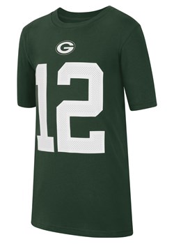 T-shirt dla dużych dzieci Nike (NFL Green Bay Packers) - Zieleń ze sklepu Nike poland w kategorii T-shirty chłopięce - zdjęcie 161527867
