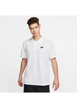 Męska koszulka polo Nike Sportswear - Biel ze sklepu Nike poland w kategorii T-shirty męskie - zdjęcie 161527979