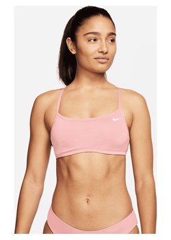 Damska góra od bikini o kroju bokserki Nike Essential - Różowy ze sklepu Nike poland w kategorii Stroje kąpielowe - zdjęcie 161528115