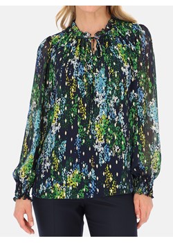 Kolorowa bluzka w cętki z długim rękawem Potis & Verso Emilia ze sklepu Eye For Fashion w kategorii Bluzki damskie - zdjęcie 161553556