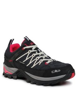 CMP Trekkingi Rigel Low Wmn Trekking Shoes Wp 3Q13246 Czarny ze sklepu MODIVO w kategorii Buty trekkingowe damskie - zdjęcie 161558158