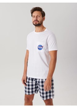 Sinsay - Piżama NASA - granatowy ze sklepu Sinsay w kategorii T-shirty męskie - zdjęcie 161563815