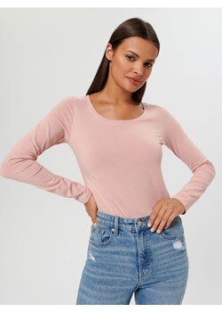 Sinsay - Koszulka z długimi rękawami - różowy ze sklepu Sinsay w kategorii Bluzki damskie - zdjęcie 161571436