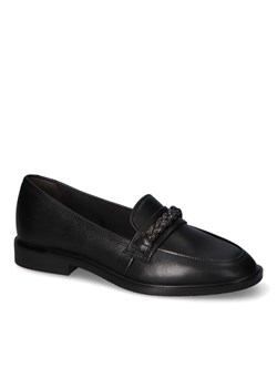 Mokasyny Tamaris 1-24208-41/001 Czarne lico ze sklepu Arturo-obuwie w kategorii Mokasyny damskie - zdjęcie 161578346