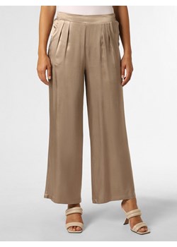 More & More Spodnie Kobiety Satyna taupe jednolity ze sklepu vangraaf w kategorii Spodnie damskie - zdjęcie 161582508