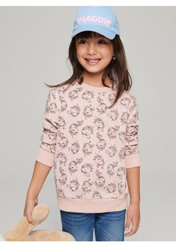 Sinsay - Bluza z nadrukiem - różowy ze sklepu Sinsay w kategorii Bluzy dziewczęce - zdjęcie 161603008