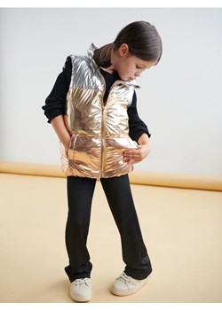 Sinsay - Kamizelka pikowana - złoty ze sklepu Sinsay w kategorii Kamizelki dziewczęce - zdjęcie 161603086