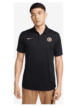 Męska koszulka piłkarska polo Nike Dri-FIT Chelsea F.C. Victory - Niebieski ze sklepu Nike poland w kategorii T-shirty męskie - zdjęcie 161609788