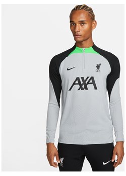 Męska treningowa koszulka piłkarska z dzianiny Nike Dri-FIT ADV Liverpool F.C. Strike Elite - Szary ze sklepu Nike poland w kategorii T-shirty męskie - zdjęcie 161609858
